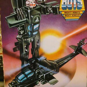 Vintage 1985 Tonka / Bandai Go Bots Super "WARPATH" 020 RARE in Box